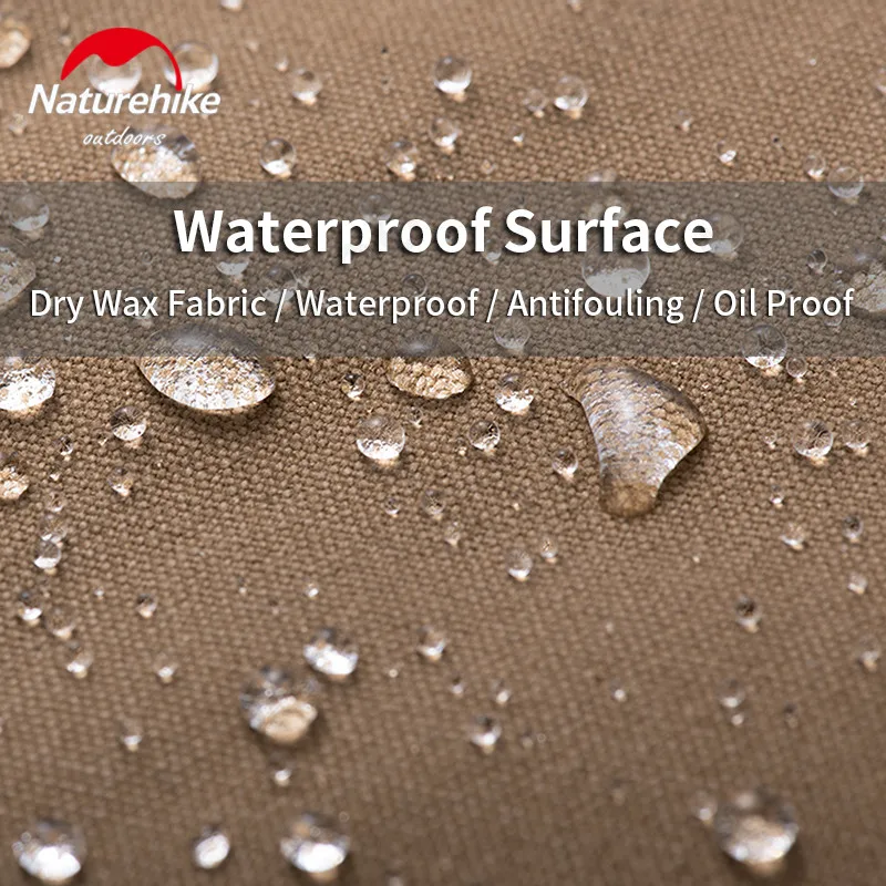 Naturehike открытый холст коврик для пикника набор Водонепроницаемый маслостойкий