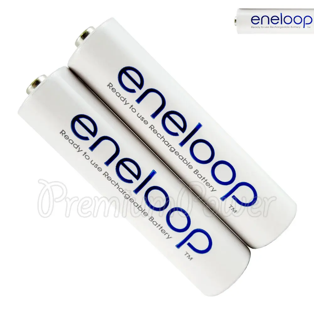 

2 x Panasonic Eneloop AAA batteries 750mAh Rechargeable Accu Ni-MH HR03 Phones