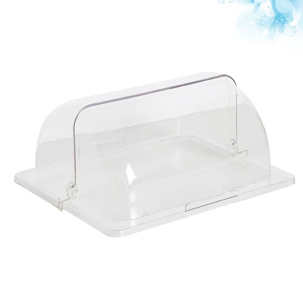 

Plate Bread Cloche Lid Cupcake Cake Dessert Tent Pastry Clear Stand Dome Cover Acrylic Showcase Display Pan Case Tray Bakery