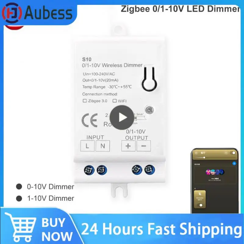 

Mini Remote Control Lighting Adjustable Switch Wireless Zigbee 3.0 Dimmer Support Smartthings Dimming Controller Diy Smart Home