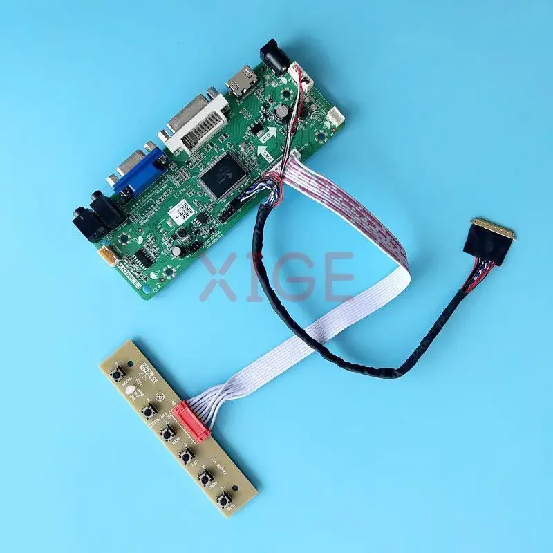 Плата контроллера для LP156WHA LP156WHB LP156WHU 1366x768 комплект DIY 15 6 &quotмонитор ноутбука DVI VGA