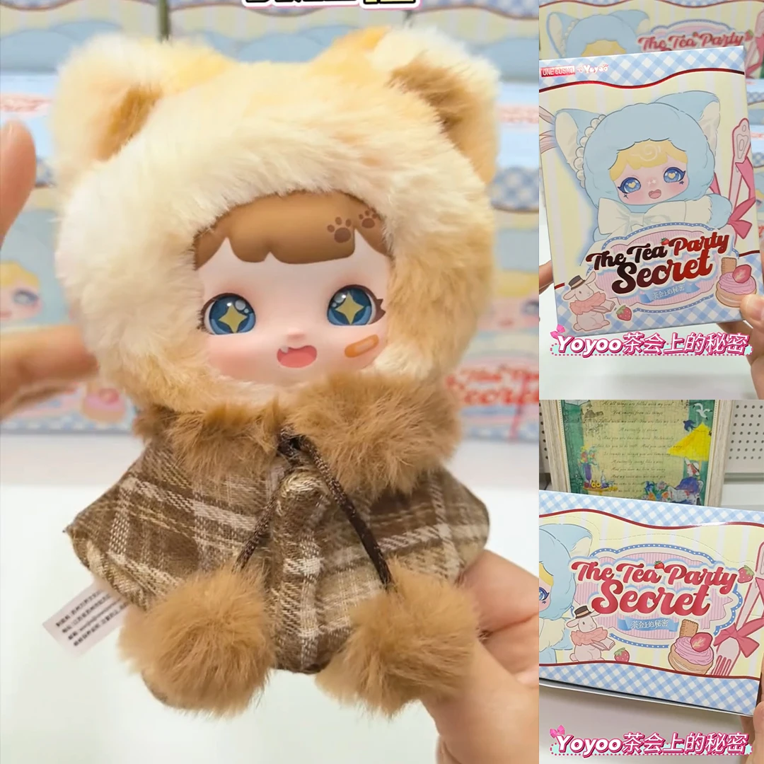 Фото YOYOO The Tea Party Secret Blind Box Mystery Toys Cute Doll Sweet Rabbit Box Vinyl Model Gifts Trendy Play №2
