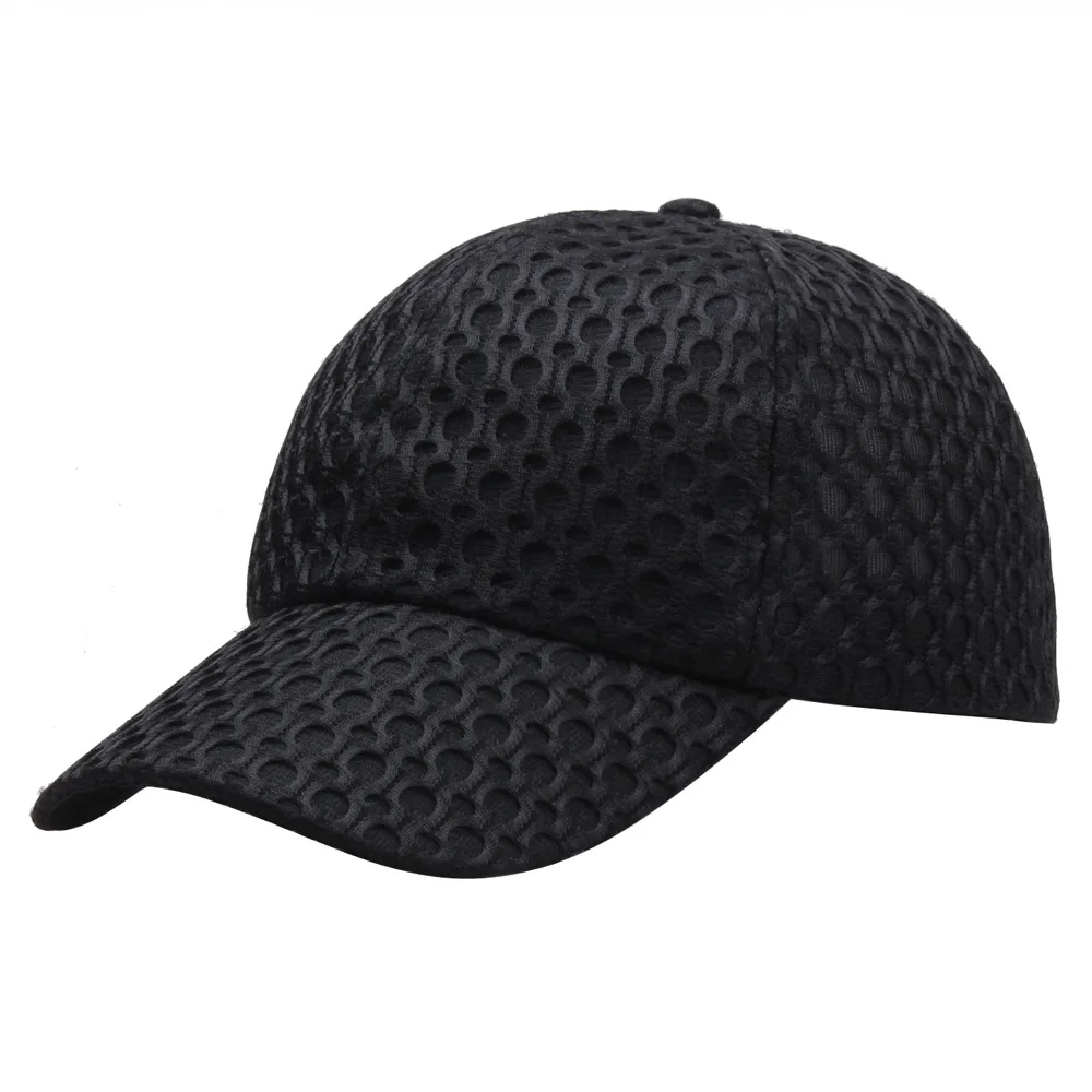 

High Quality Summer Mesh Baseball Caps Adjustable Cotton Breathable Comfortable Sunshade Sun Hat Snapback Caps Gorras Sunhat