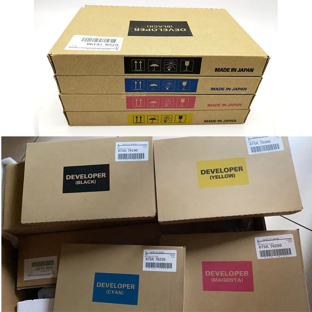 Оригинальный новый разработчик V180 675K 76250 76220 675K76280 76190 для XEROX Versant 80 180 2100 3100