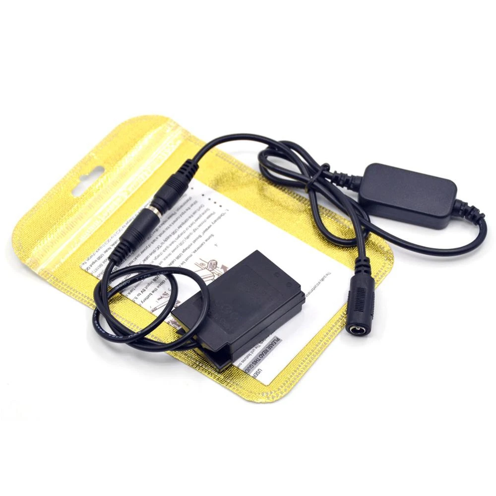 Кабель питания с понижением напряжения 12-24 В + искусственная батарея для Canon EOS Rebel