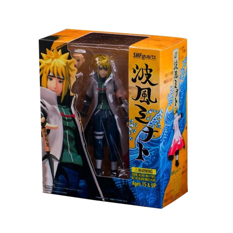 Bandai shf naruto четвертого поколения волнистые ветряные Водяные ворота подвижная
