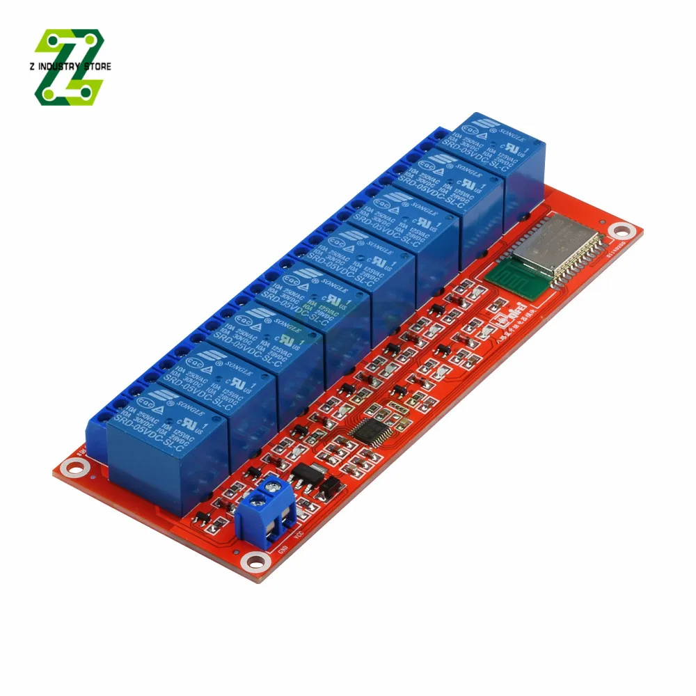 Релейный модуль совместимый с Bluetooth 5 В 12 8 каналов дистанционное управление |