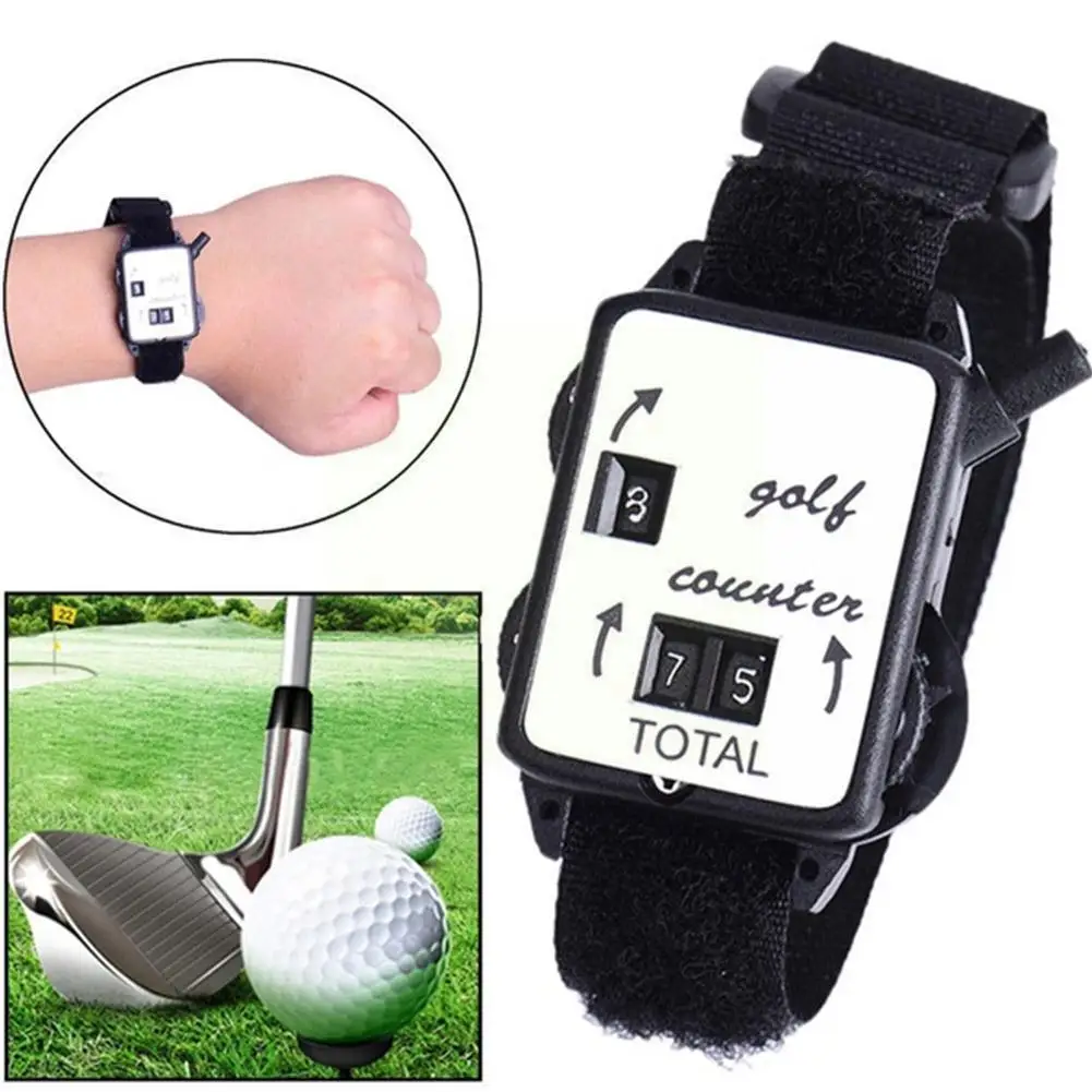 

Golf Mini Watch Scorers Plastic Wristband Golf Club Score Golf Watch Keeper Putt Sports Training Aids Counter Shot Count St C0f0