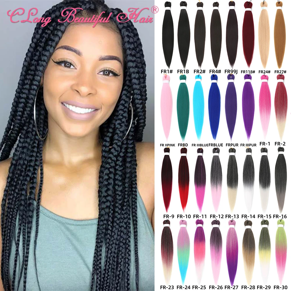 Синтетические волосы для наращивания тесьмы синтетические Kanekalon