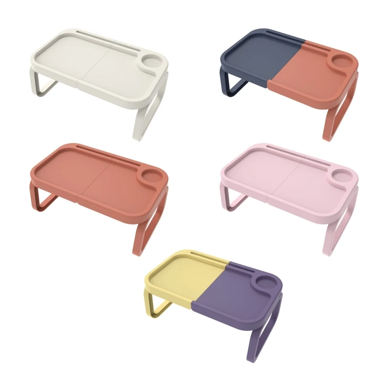 

2022 New Foldable Laptop Table for Bed Lightweight Breakfast Study Desk Portable Mini Picnic Storage Space Standing Holder