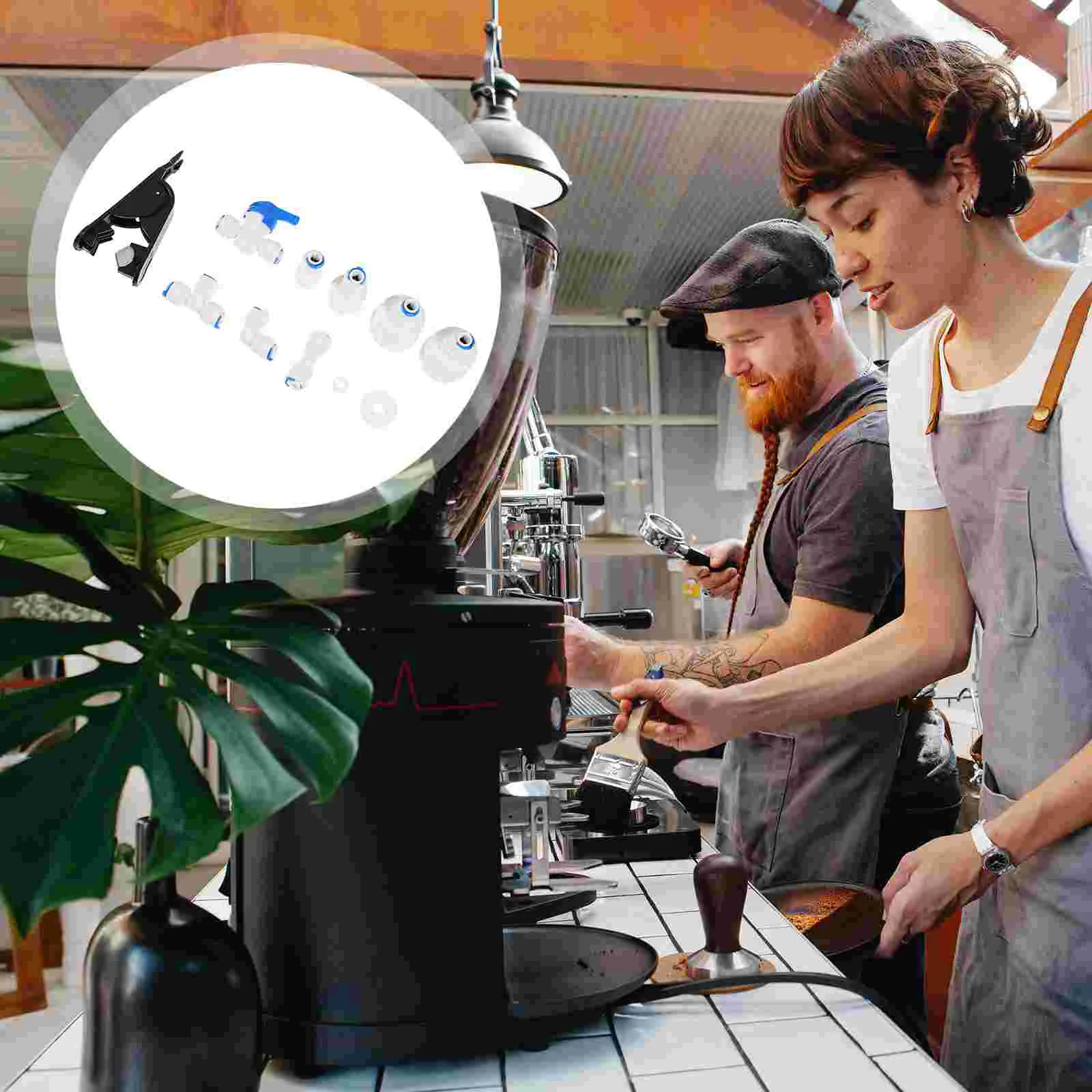 

Maker Ice Line Water Kit Fittings Connector Coffee Fridgeconnection Adapter Piping Supplies Installation Connect Useful