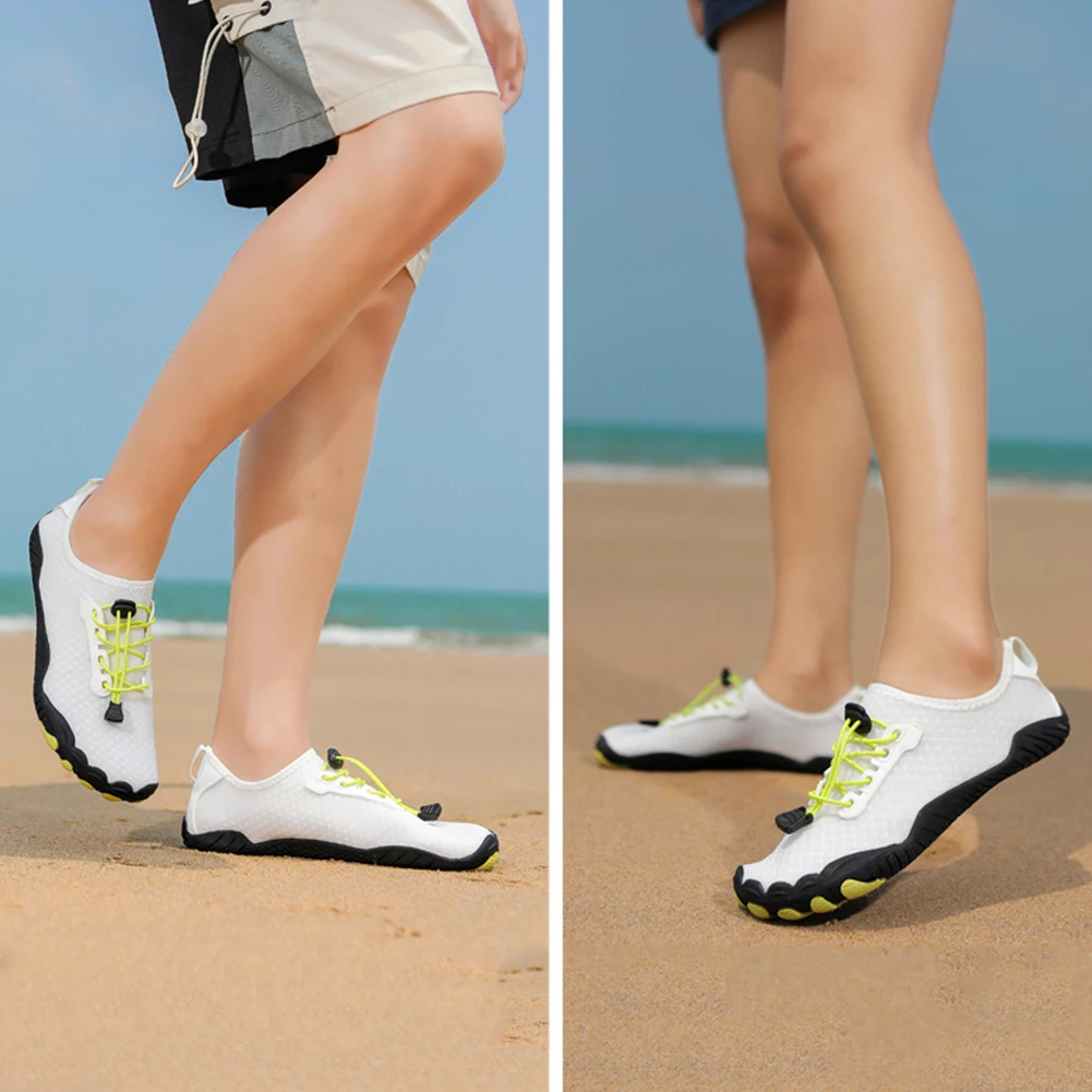 

Нескользящие треккинговые туфли для плавания, пляжные акватуфли, быстросохнущие пляжные туфли для плавания, дышащие уличные принадлежност...