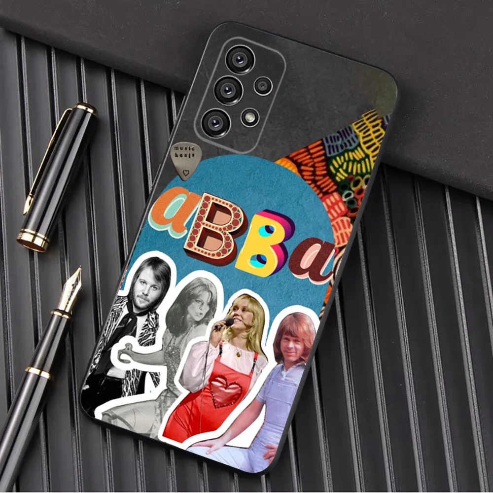 Чехол для телефона Mamma Mia Abba Samsung Galaxy A13 A21s A22 A31 A32 A52 A53 A71 A80 A91 Soft Black Shell