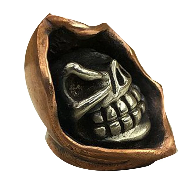 

1 шт. EDC карманные инструменты для использования на открытом воздухе брелок Подвеска Волк и бабушка латунный Паракорд нож бусины Паракорд пр...