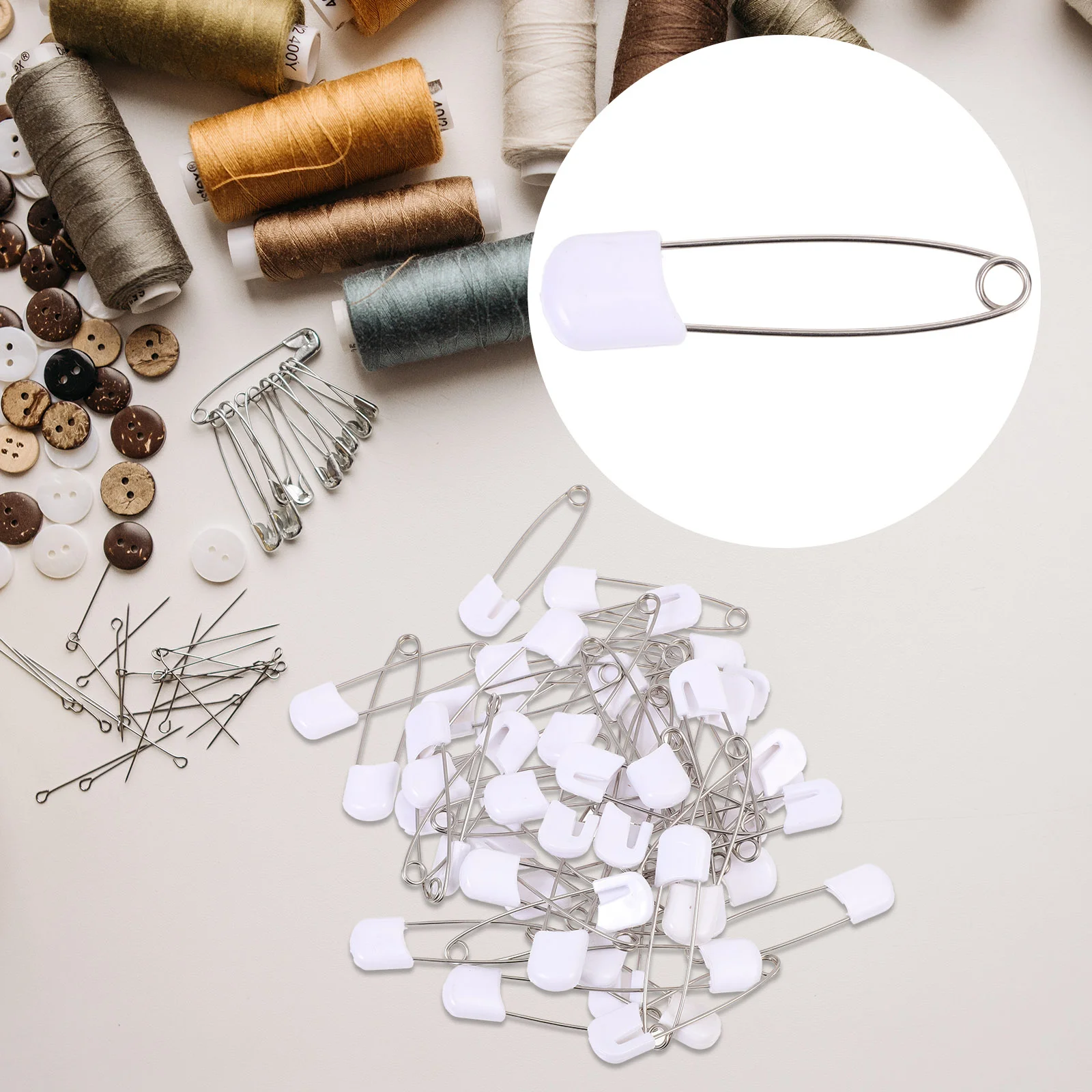 

Safety Diaper Baby Cloth Diapers Brooch Pin Craft Badge Head Large Clothing Buckle Corsage Accessories Gourd Lapel Backs