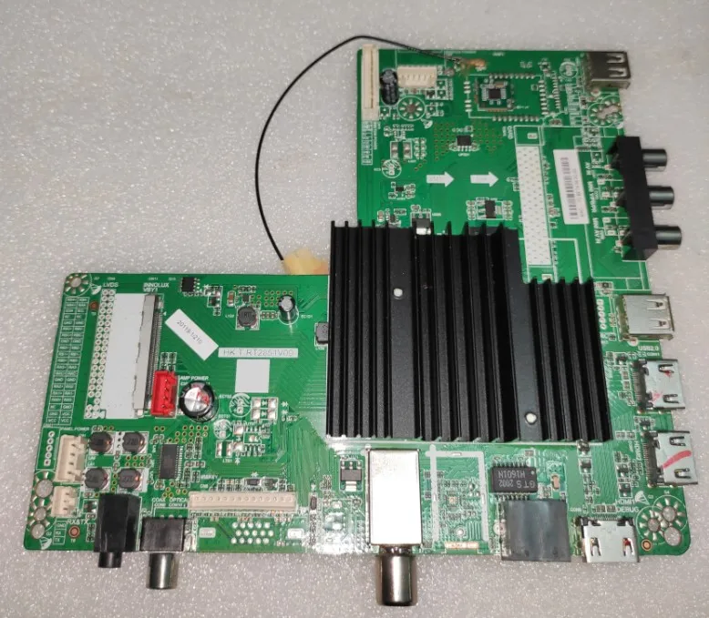 

free shipping ! HK.T.RT2851V09 4K wifi network TV motherboard working good