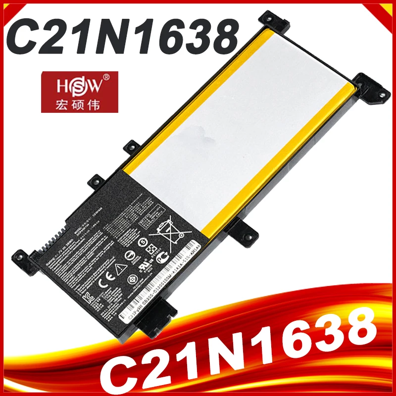 

C21N1638 Battery for Asus laptop F442U A480U C21N1638 7.7V 38WH