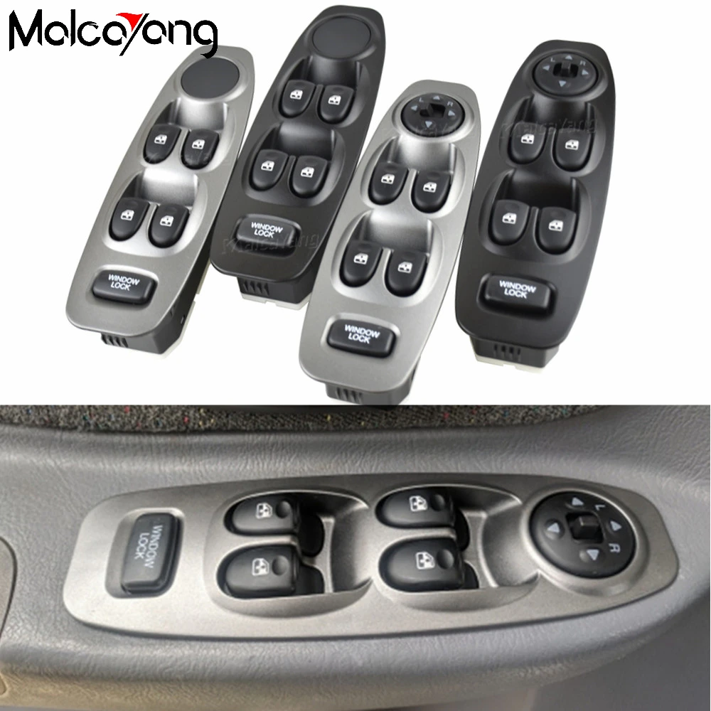 

Grey With Electric Button POWER WINDOW SWITCH Control 9357025000 9357025000YN for Hyundai Accent 2000-2005 93570-25000