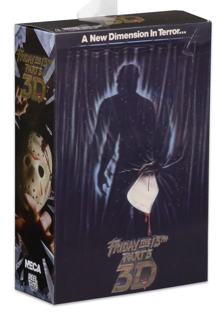 NECA Toys JASON — пятница 13-я часть 3 3D 7-дюймовые фигурки оригинальная коллекция