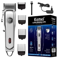 professional all metal housing hair trimmer electric hair clipper for men beard trimer hair cutting machine rechargeable haircut
