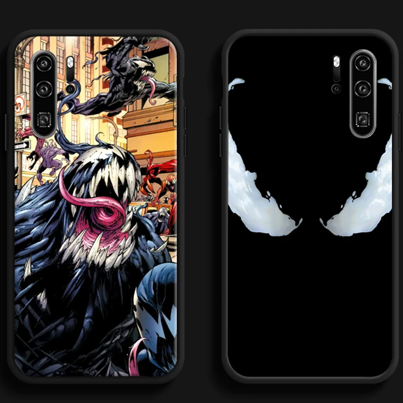 

Marvel Venom Phone Cases For Huawei Honor Y6 Y7 2019 Y9 2018 Y9 Prime 2019 Y9 2019 Y9A Soft TPU Back Cover Carcasa Funda