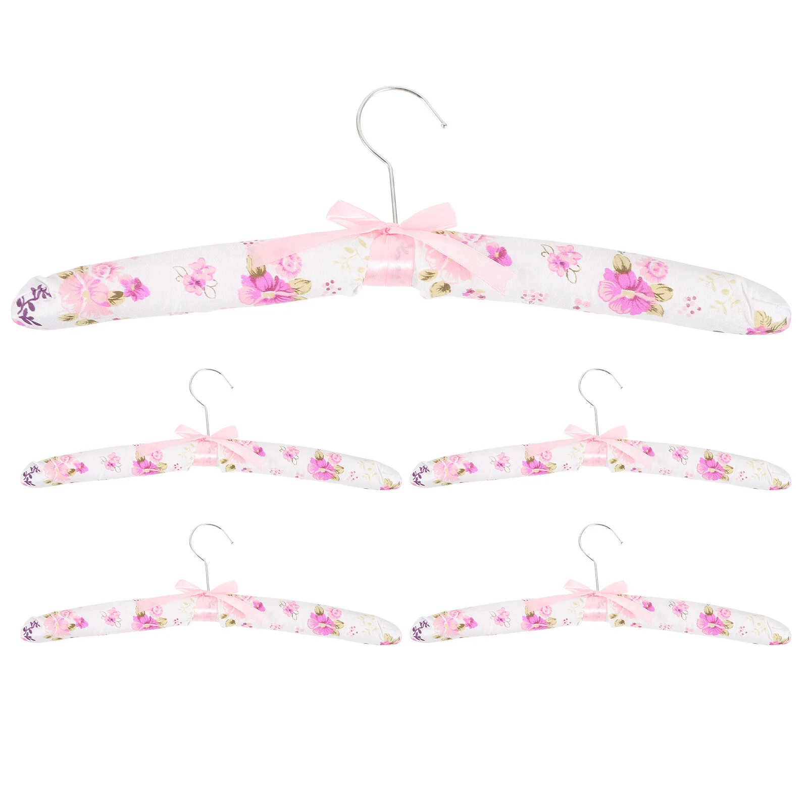 

5 Pcs Padded Suit Racks Clothes Home Padded Suit Shop Skirt Cupboard Liner Coat Sponge Wrapped