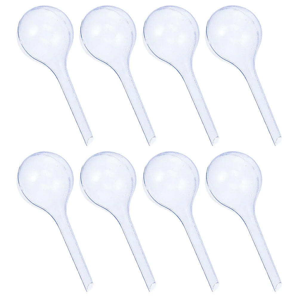 

8 Pcs Mini Light Bulbs The Lazy Watering Device Round Self System Pvc Irrigation Bulbs Vacation
