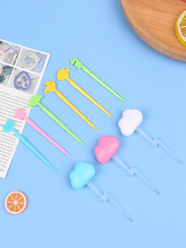 

6/20 шт., вилки для фруктов