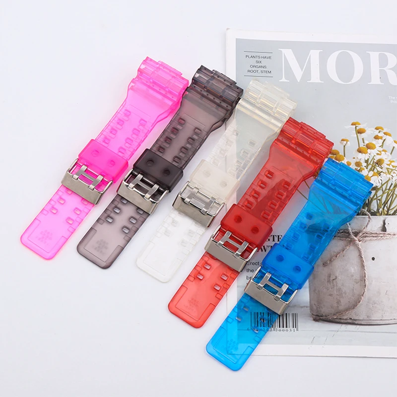 Watch Accessories Men's resin strap case For Casio G-Shock GA110 100 120 140 GD100 110 GAX100 GLS100 Outdoor Sports watch band