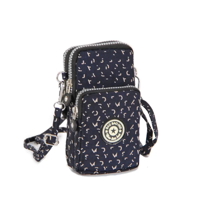 

2272714 Universal Mini Mobile Phone Pouch Bag For iPhone 13 12 11 Pro Max Case Leather Shoulder Bags Pocket Purse