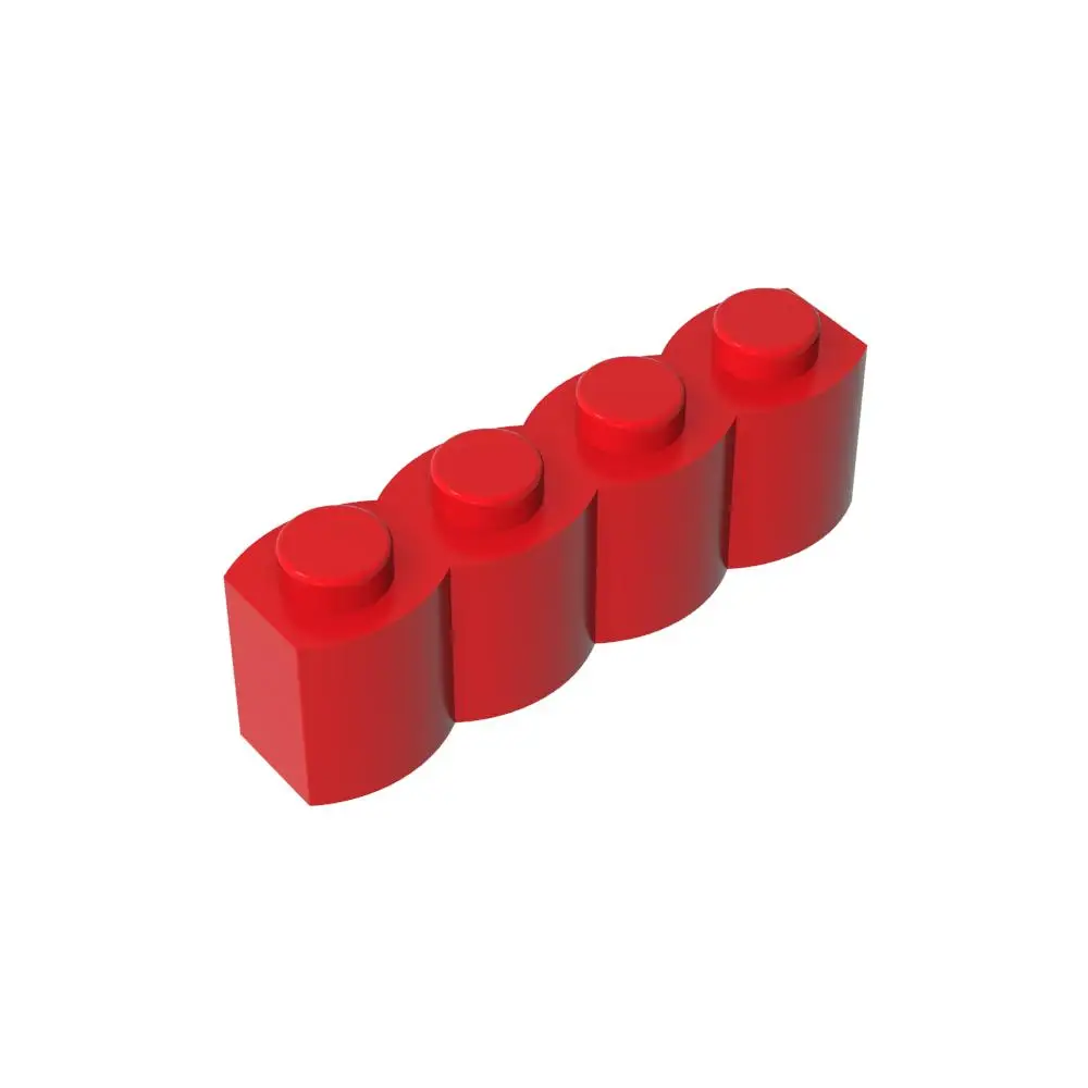 Gobrick 1 шт. совместимые сборные детали 30137 кирпичи модифицированные 1x4 с профилем