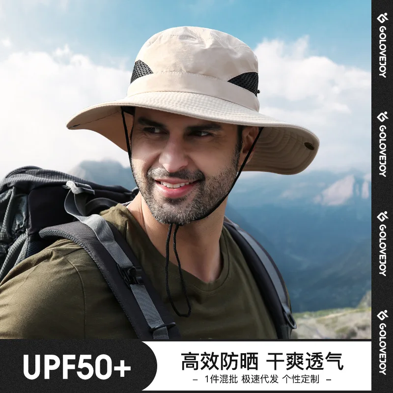 

Sun Hat for Men/Women,Waterproof Wide Birm Bucket Hat UV Protection Boonie Hat for Fishing Hiking Garden Beach