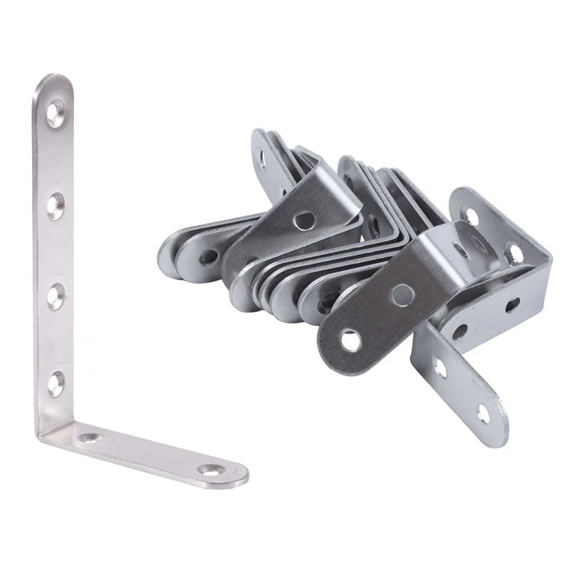 

1x75 мм L-образная нержавеющая сталь, стандартный угловой кронштейн и угловые скобы 12x40x40x17 мм 90 градусов