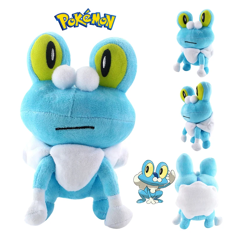 

Pokemon Froakie 18CM Plush Doll Kawaii Anime Periphery Cute Soft Pocket Monster Stuffed Toy Lovely Kids' Birthday Gift