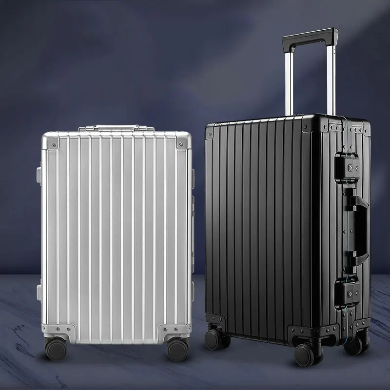 

All Aluminum Alloy Trunk, Universal Wheel, Travel Case Password, Business Case, Aluminum Magnesium Alloy Trolley Case