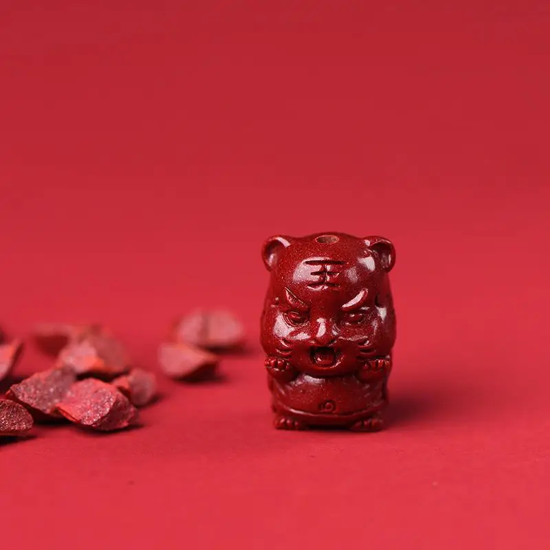 Cinnabar Zodiac Red Rope Bracelet Children's Carrying Strap Rabbit Men's and Women's Bracelets Zodiac Year of Birth Accessories