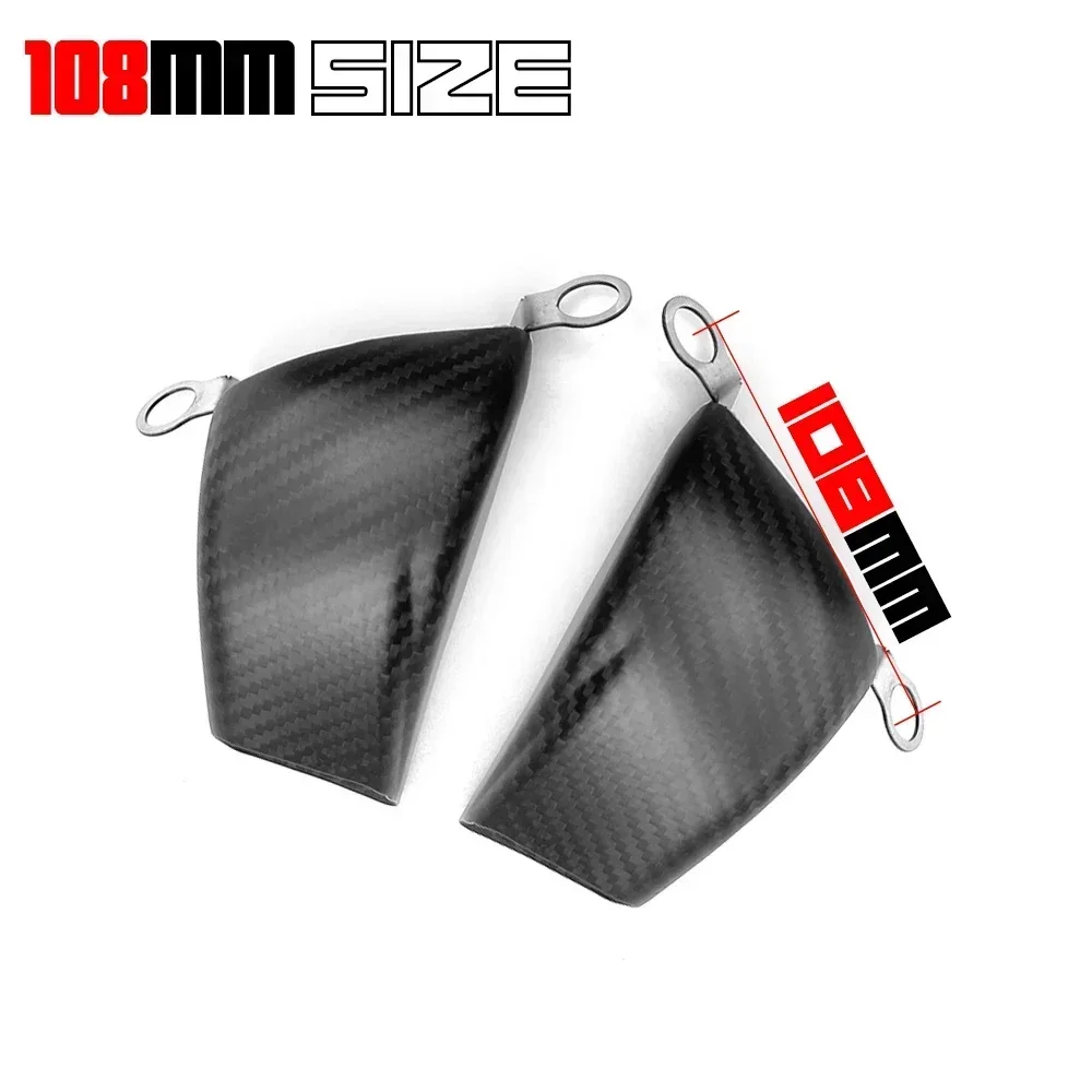 Для SUZUKI Hayabusa GSX1300R 2008-2023 100% углеродное волокно 108 мм передний суппорт мотоцикла