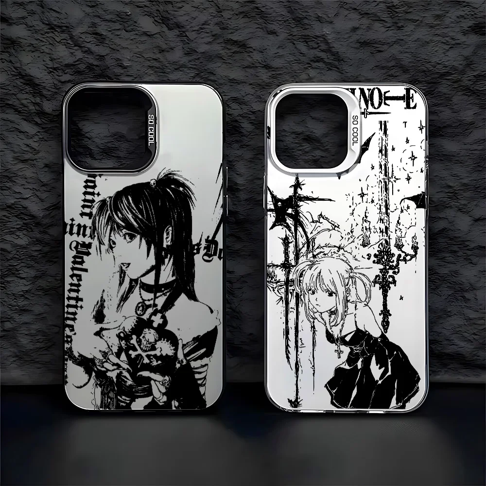 Фото Чехол для телефона Samsung Galaxy A17 A07 A16 A06 A35 A55 A25 A05S A15 A56 A54 A36 A34 A24 5G Matte Cover Luxury Clmj Death Note Misa №1