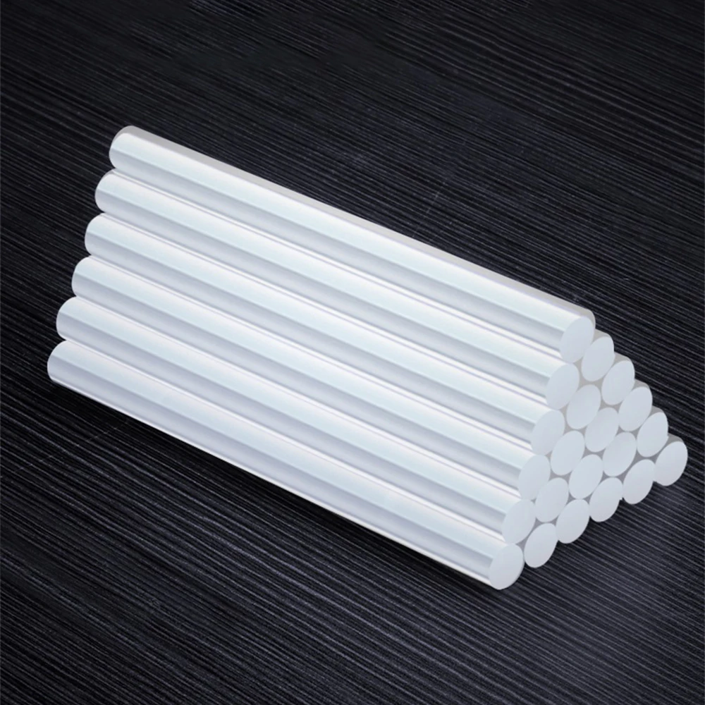 

Hot Melt Adhesive Transparent 11mm x270mm Glue Stick Silicone High Viscosity Strengthen Stickiness