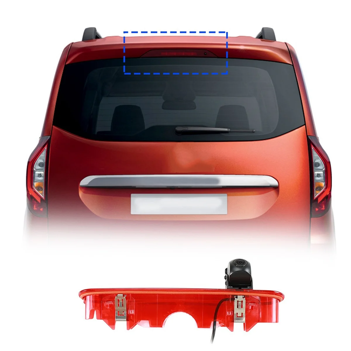 Камера заднего вида с высоким тормозом для Mercedes-Benz Citan Renault Kangoo задняя камера