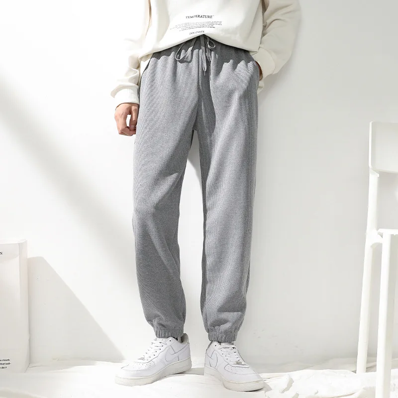 

Ropa Hombre 2022 Spring Men's Trousers Sweat Pants Loose Trend Leggings Sports Pants Men's Casual Pants