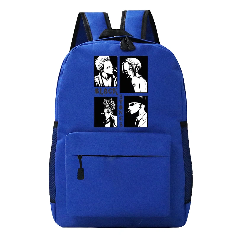 

Manga Nana Osaki Unisex Laptop backpacks Large Capacity teen School Bag Harajuku black stones band student Outdoor Travel bag