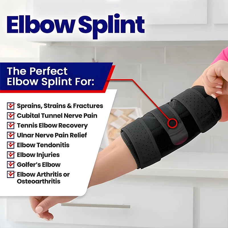 Сжатие локтя для сна иммобилайзер колена мужчин и женщин