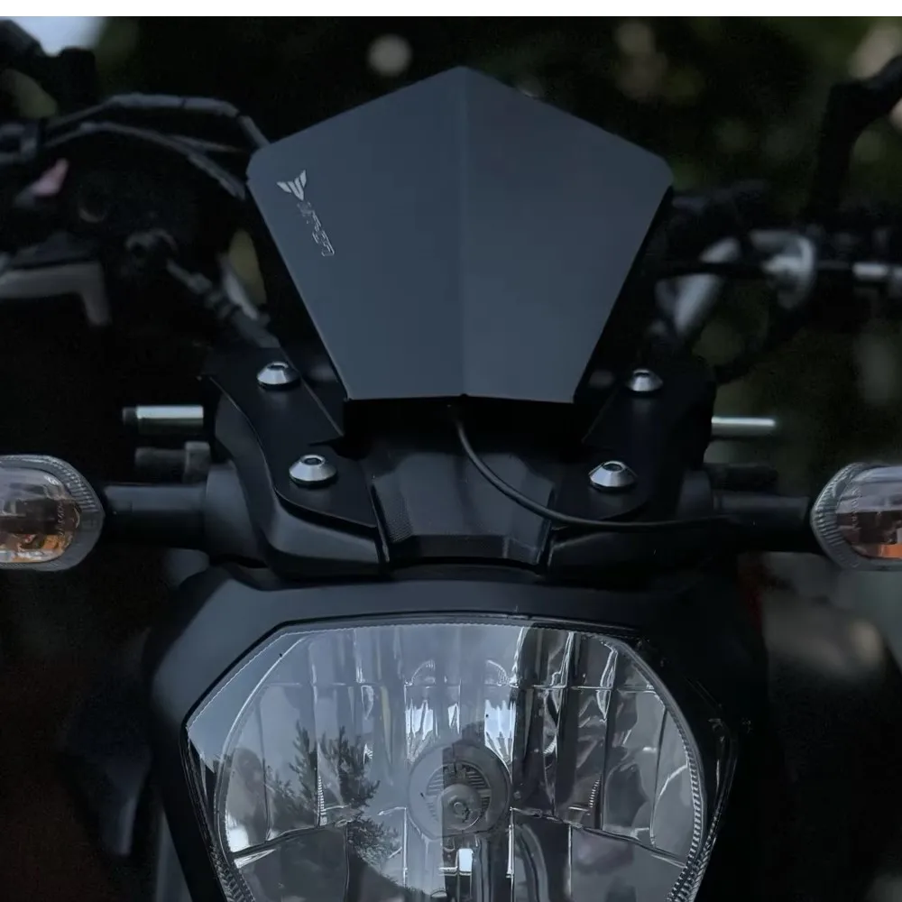 Фото Аксессуары для мотоциклов YAMAHA MT-07 MT07 MT 07 FZ07 2013 2014 2015 2016 2017: переднее ветровое стекло, обтекатель, дефлектор. №1