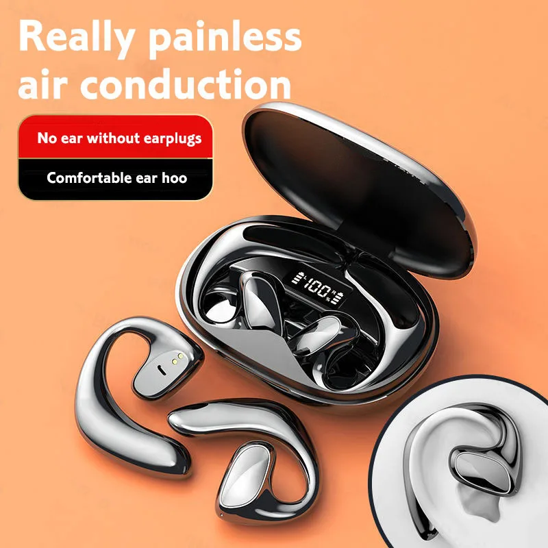 

EARDECO True Wireless Headphones with Mic touch Control Noise Reduction Earhooks Waterproof Headset Bluetooth 5.0 Earphones