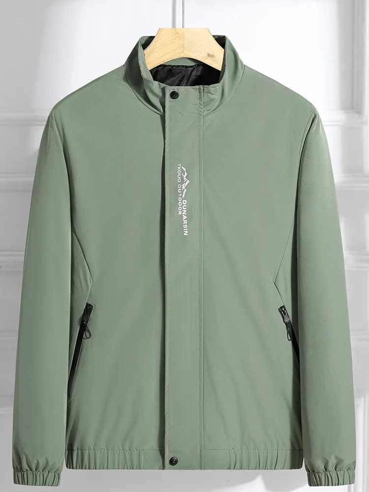 Plus Size 8xl 7xl 140kg Men Jacket Coats Spring Autumn Outdoor Windproof Black Gray Green Large 6xl 5xl Causal Windbreaker