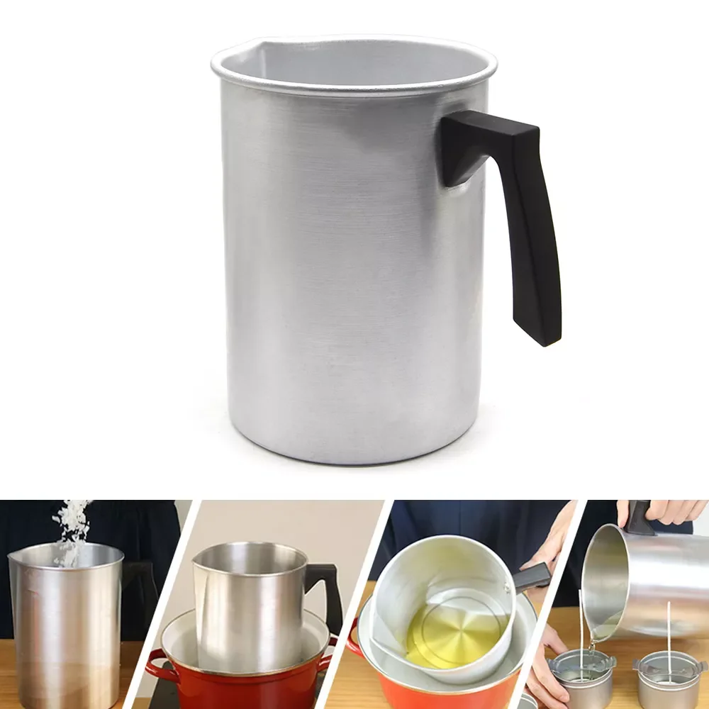 

Candle Melting Pot Wax Melting Cup Wax Melting Pot Candle Making Pouring Pot For Home DIY Stainless Steel Candle Store