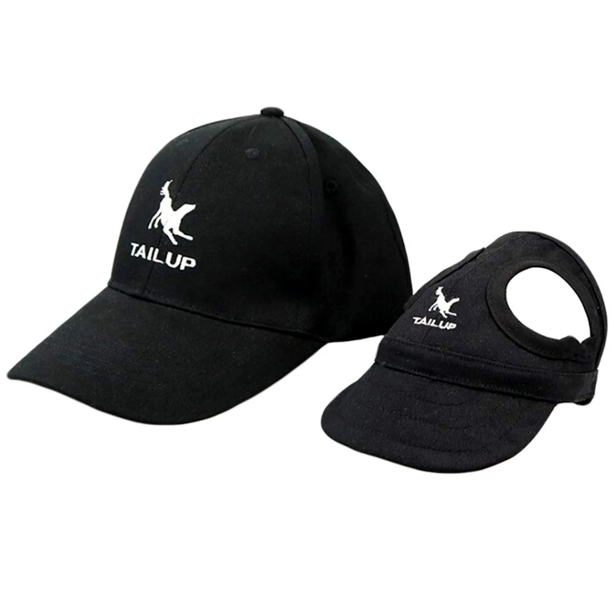 

2pcs/set Dog Mom/Dad Family Matching Baseball Cap Fashion Adjustable Outdoor Pet Parent-Child Hat Dog Mom/Dad Family Matching