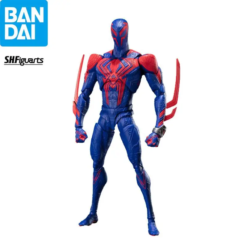

Bandai S.h.figuarts Marvel Spider-Man 2099 Miguel O Hara Action Figure Free Shipping Hobby Collecting Model Toy Birthday Present