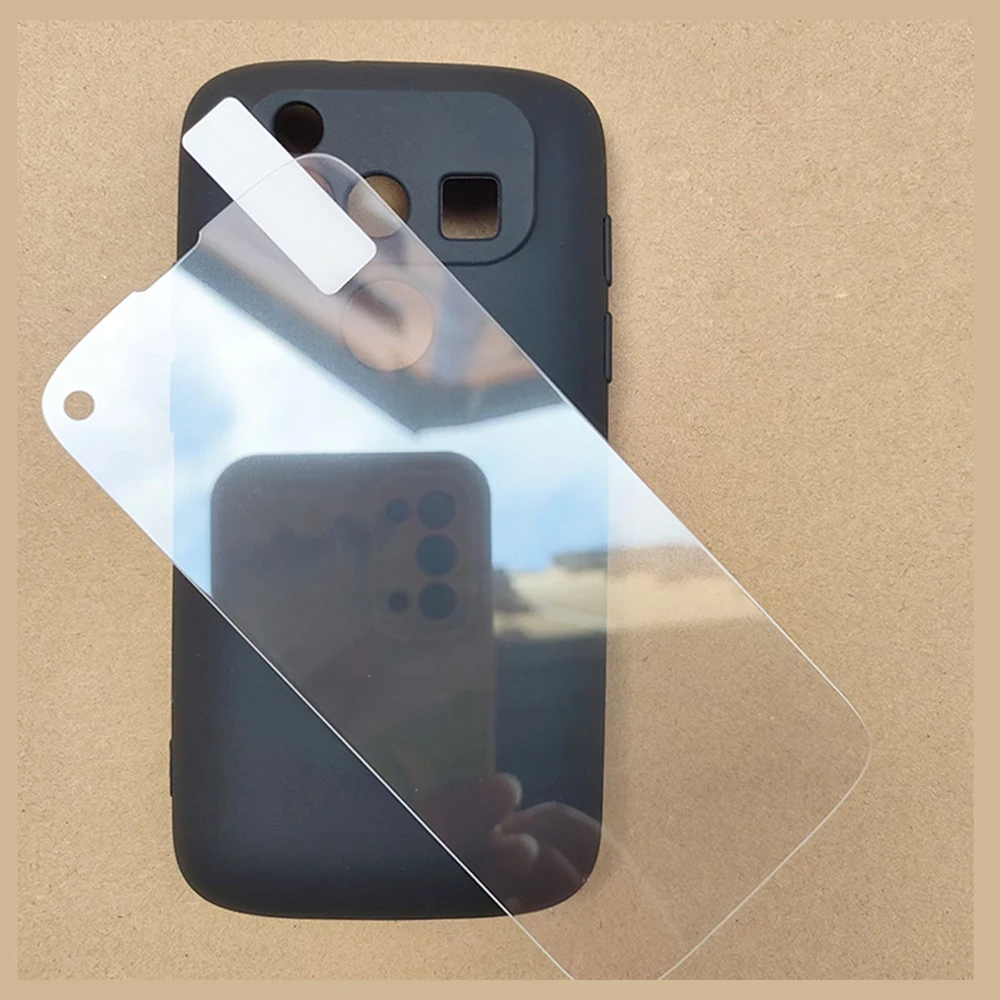 Фото Для Unihertz Jelly 2 2E 2S Star Max противоударный защитный чехол, мягкий чехол для телефона или комплект из закаленного стекла с защитой от царапин №3